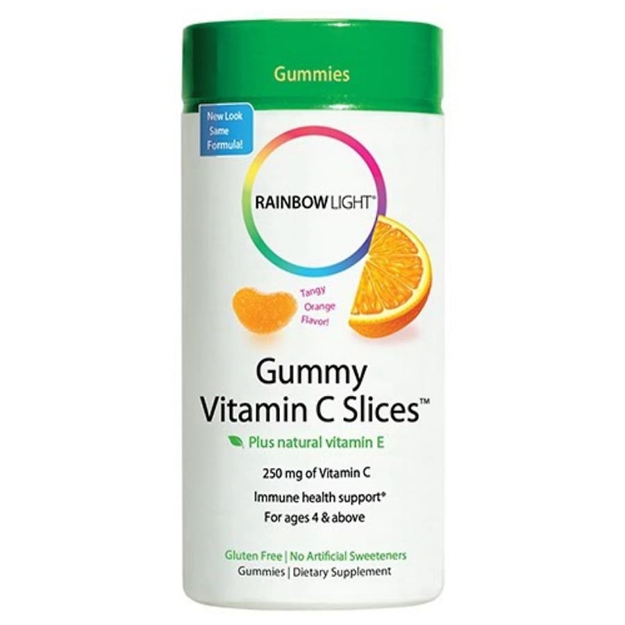  Rainbow Light Gummy Vitamin C Slices Orange 