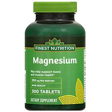 Finest Nutrition Magnesium Oxide 250 mg Tablets | Walgreens