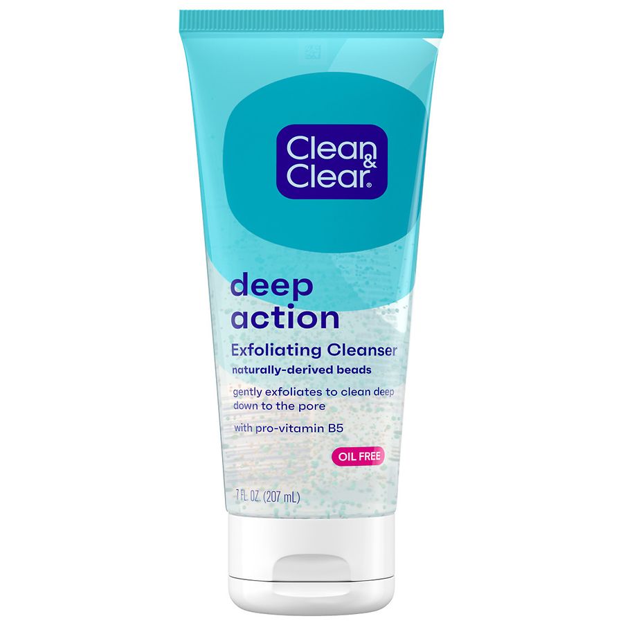 Clean & Clear Exfoliating Facial Scrub OilFree Walgreens