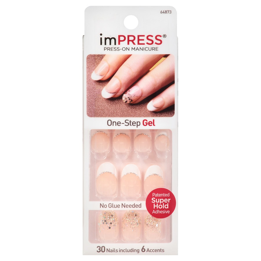  Broadway Nails ImPress Gel Manicure Oval Edition, Pop Star 