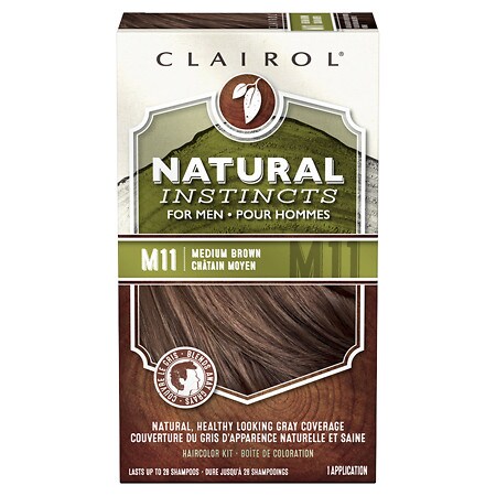 Clairol Natural Instincts For Men Hair Color - 1.0 ea