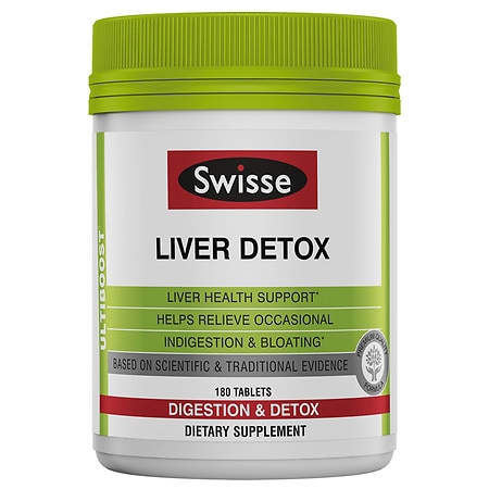Swisse Ultiboost Liver Detox - 180 ea
