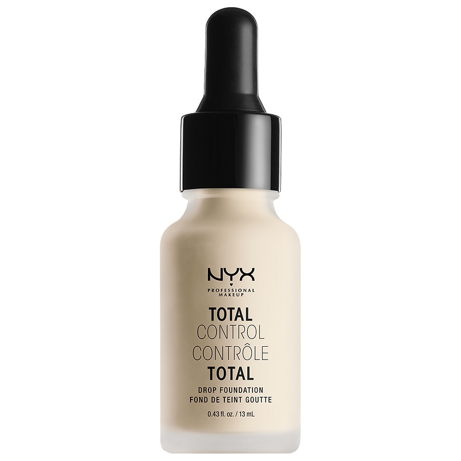  NYX Professional Makeup Total Control Drop Foundation, Pale 