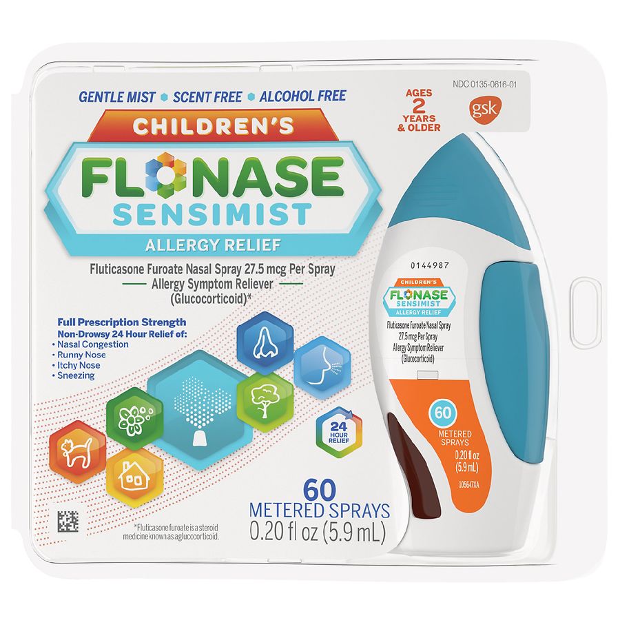 Recuerdo Sospechar Volar cometa Children's Flonase Sensimist 24 Hour Allergy Relief Nasal Spray | Walgreens