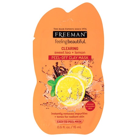 UPC 072151459518 product image for Freeman Feeling Beautiful Sweet Tea + Lemon Peel-Off Clay Mask Sachet - 0.05 oz | upcitemdb.com