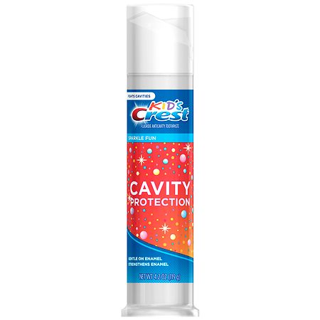 Crest Kids Cavity Toothpaste Pump Sparkle Fun - 4.2 oz