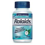 Rolaids Antacid/ Calcium & Magnesium Supplement Extra Strength Chewable Tablets Mint