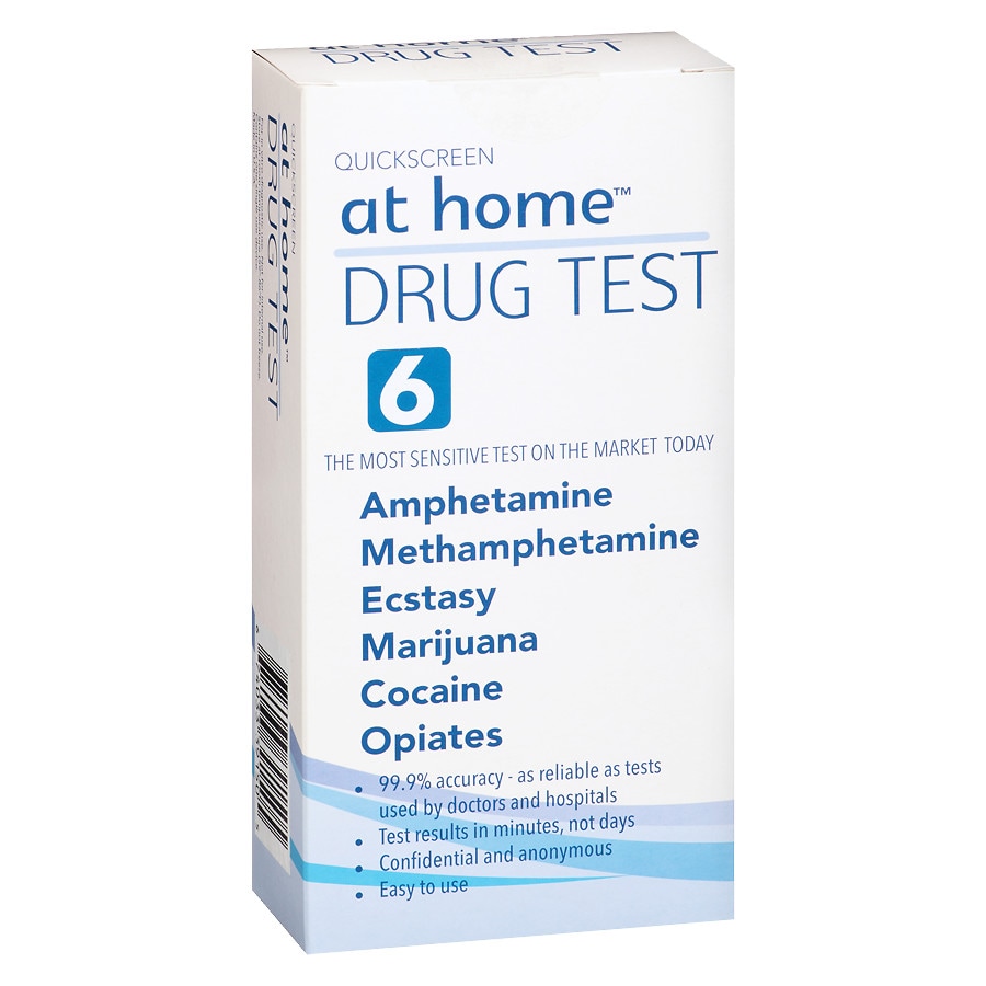 At Home Drug Test 6 Panel Walgreens