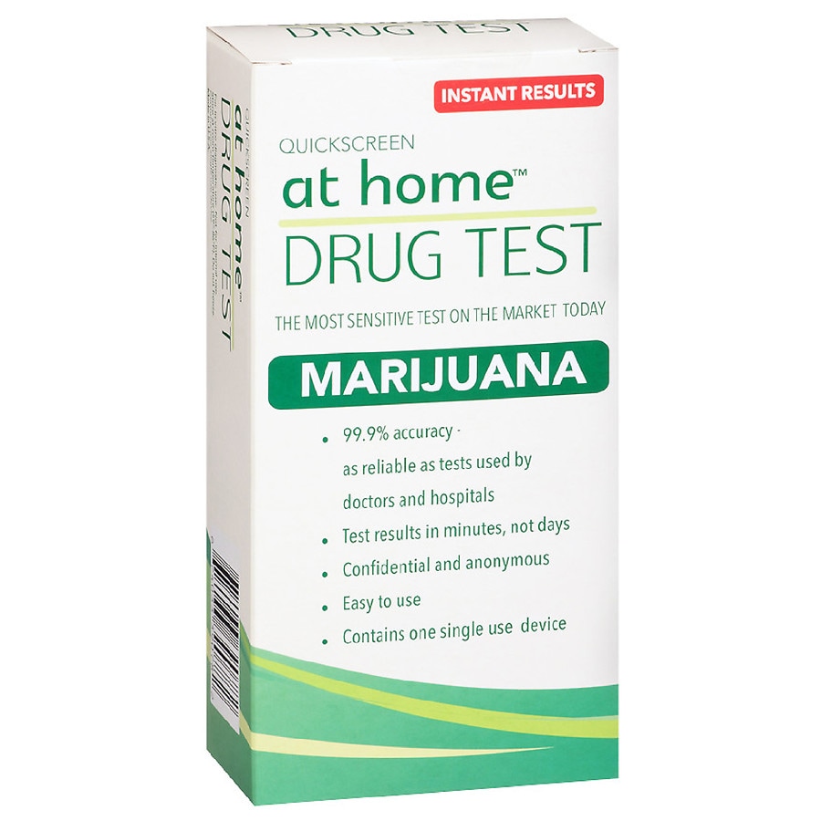 At Home Drug Test Marijuana Walgreens