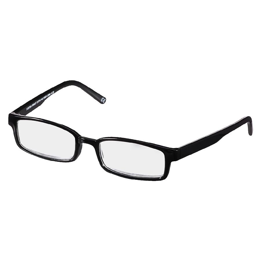 Foster Grant Carter Reading Glasses +1.75 Black