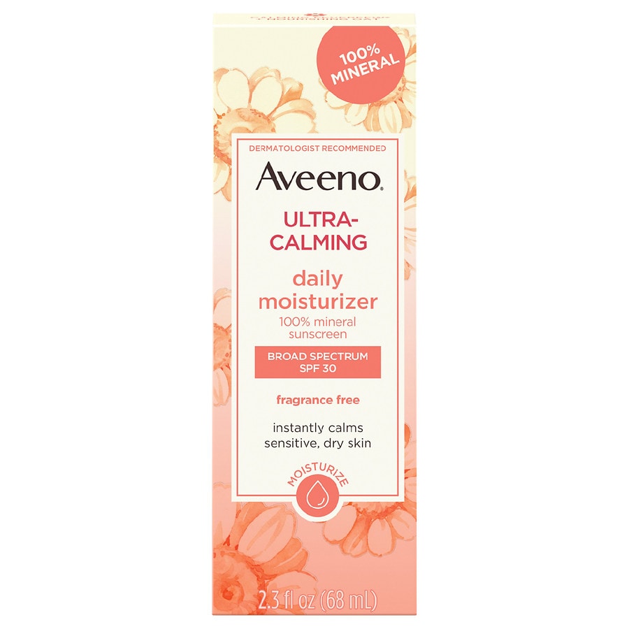  Aveeno Ultra-Calming Daily Facial Moisturizer With SPF 30 Fragrance Free 