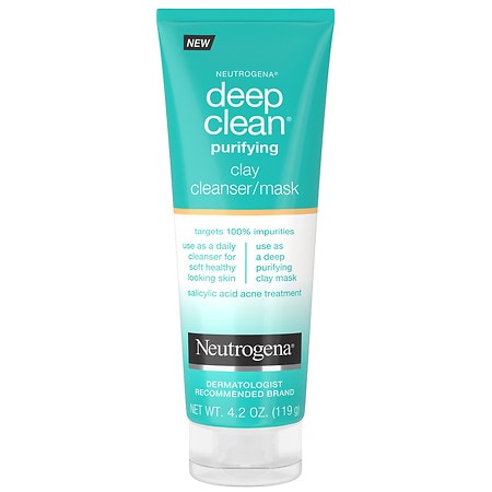 UPC 070501100523 product image for Neutrogena Deep Clean Clay Cleanser Mask - 4.2 oz | upcitemdb.com