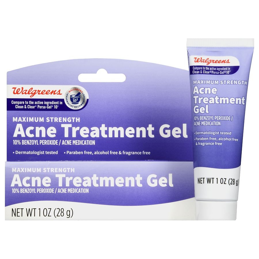 Walgreens Acne Treatment Gel Walgreens