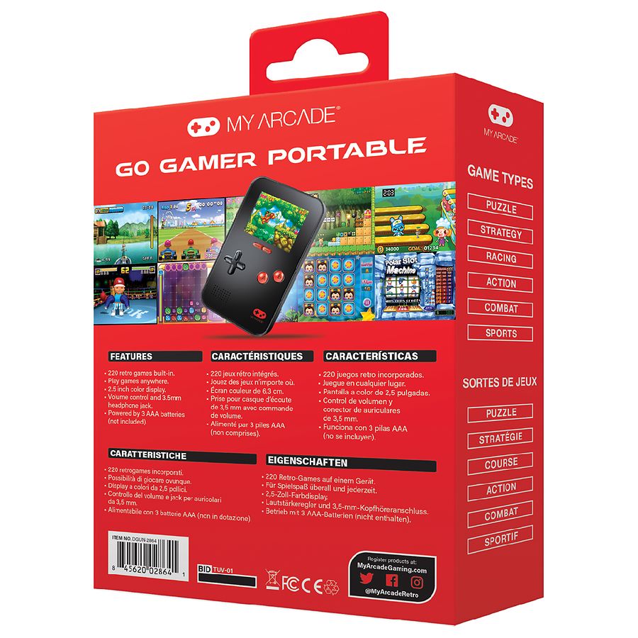 My Arcade Go Gamer Handheld 220 Games  Walgreens