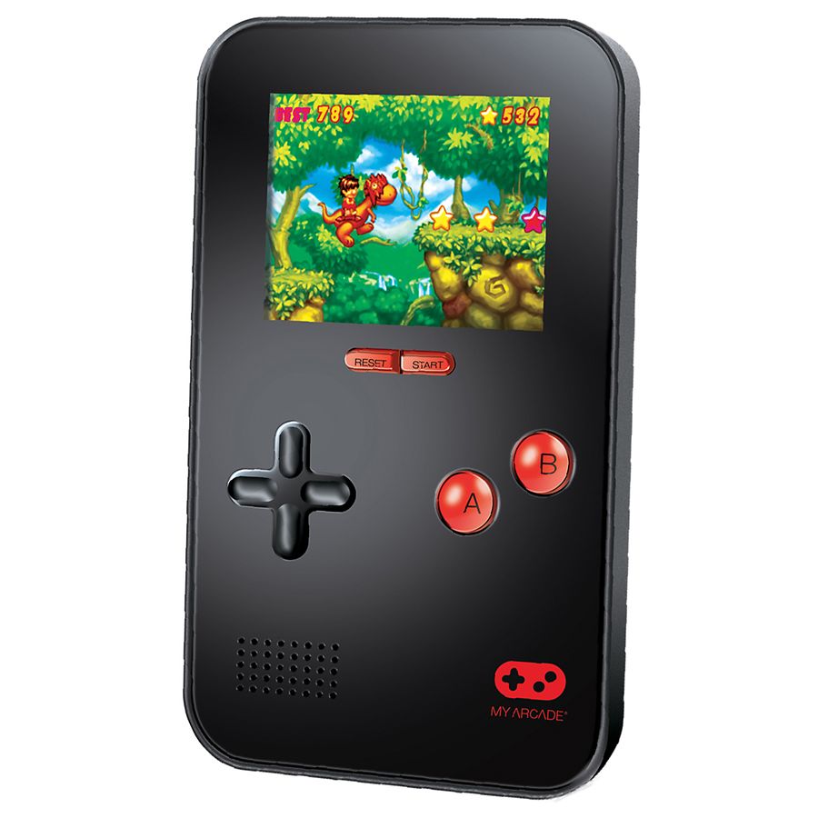 Handheld Game Console Entertaiment Toy Built-in Multiple Puzzle Games 