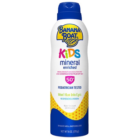 Banana Boat Simply Protect Kids Sunscreen Spray SPF 50+, 6 oz