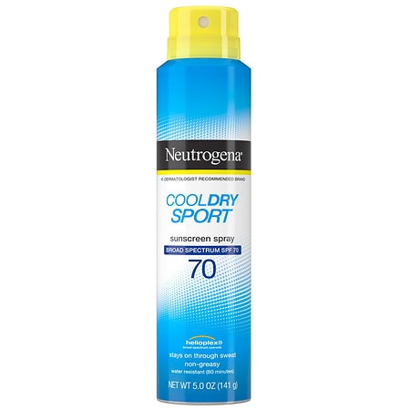 UPC 086800100379 product image for Neutrogena Cooldry Sport Water-Resistant Sunscreen Spray SPF 70 - 5.0 oz | upcitemdb.com