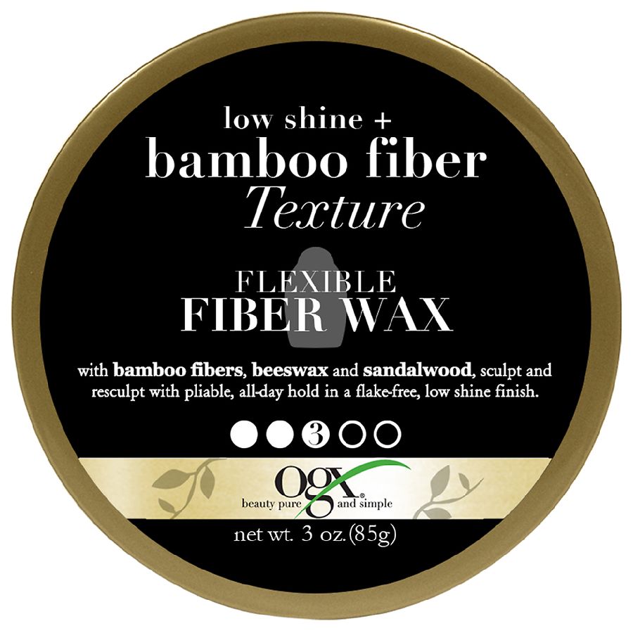 OGX Matte Finish + Bamboo Fiber Texture Flexible Wax