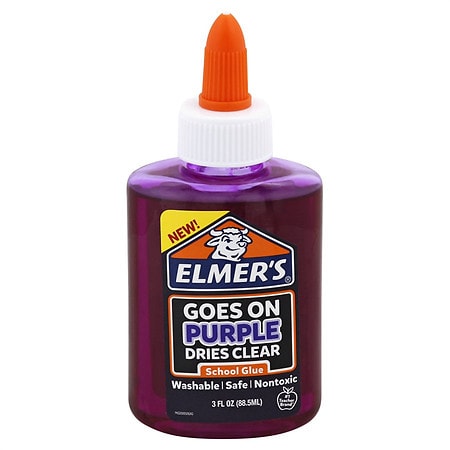 Elmer's Glue Disappearing [ELM E5300] Purple Liquid [Inner-8]