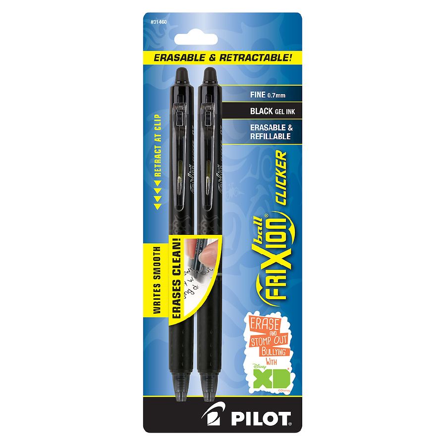 0.7mm Erasable Gel Ink Pen Writing Learning Essential School Office Supply 