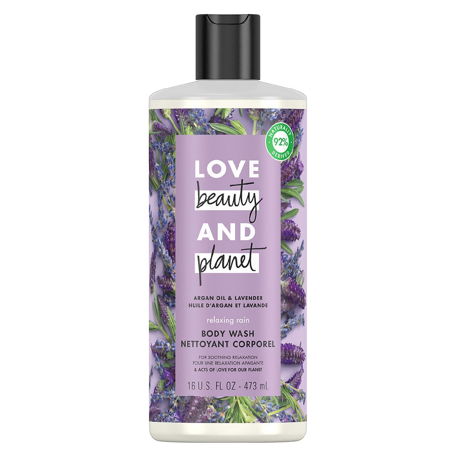 Love, Beauty and Planet Relaxing Rain Body Wash Argan Oil & Lavender