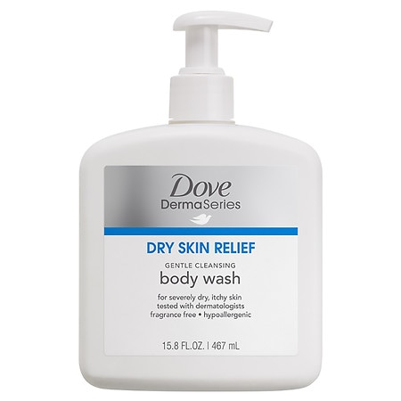 UPC 011111001541 product image for Dove Derma DermaSeries Dry Skin Relief Body Wash Fragrance Free - 16 fl oz | upcitemdb.com