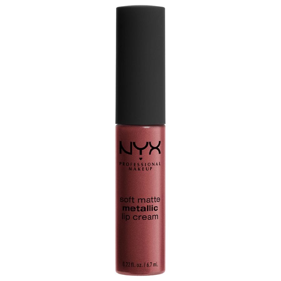 Nyx Professional Makeup Soft Matte Metallic Lip Cream Rome