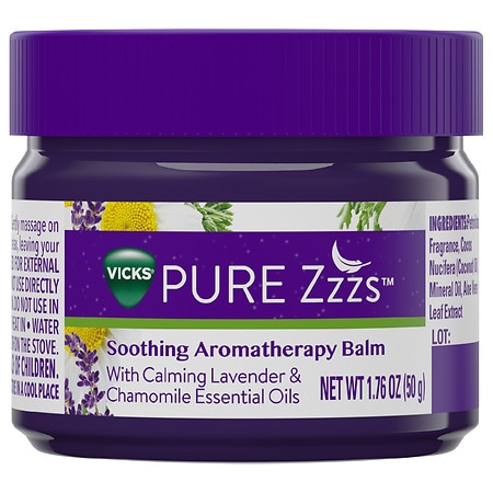 UPC 323900039643 product image for Vicks PURE Zzzs Soothing Aromatherapy Balm Chamomile & Lavender - 2 oz. | upcitemdb.com