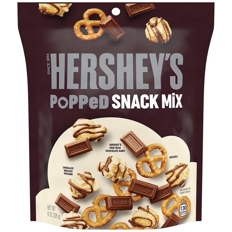  Hershey's Popped Snack Mix 