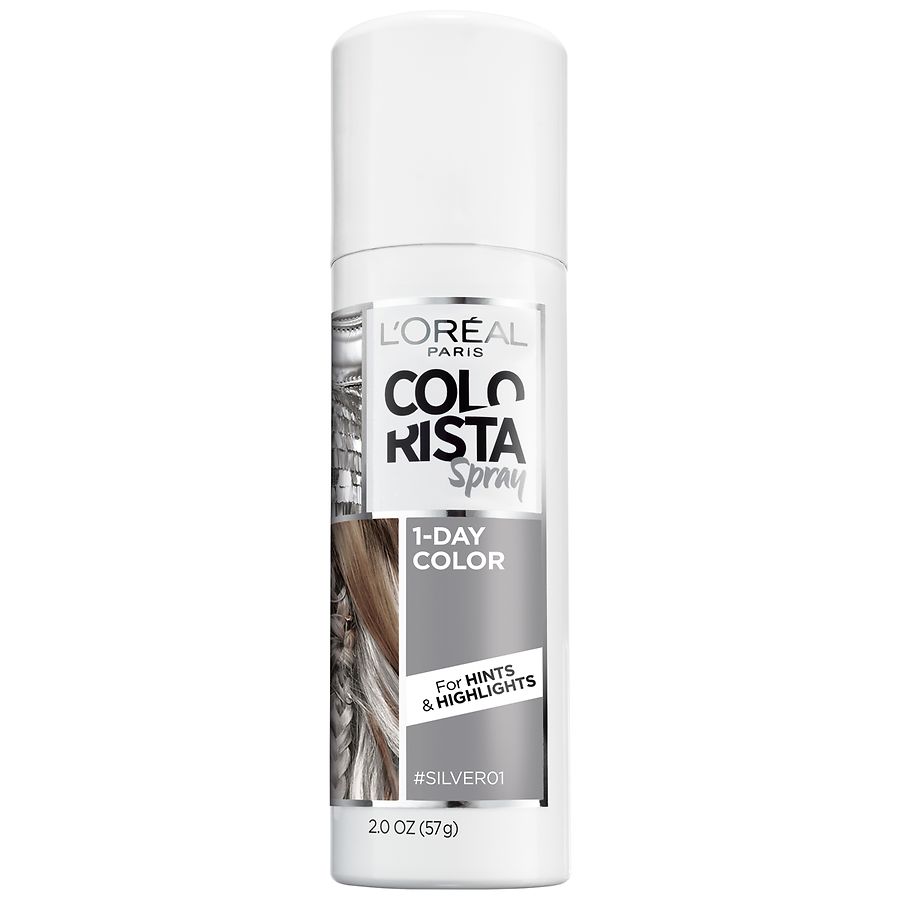 L'Oreal Paris Colorista 1-Day Spray, Silver | Walgreens