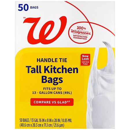 13 Gallon Trash Bags Walgreens