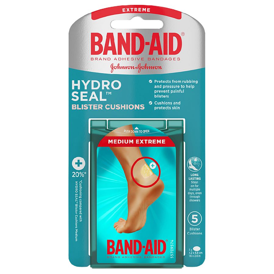 Band-Aid Hydro Seal Bandages Blister Cushion