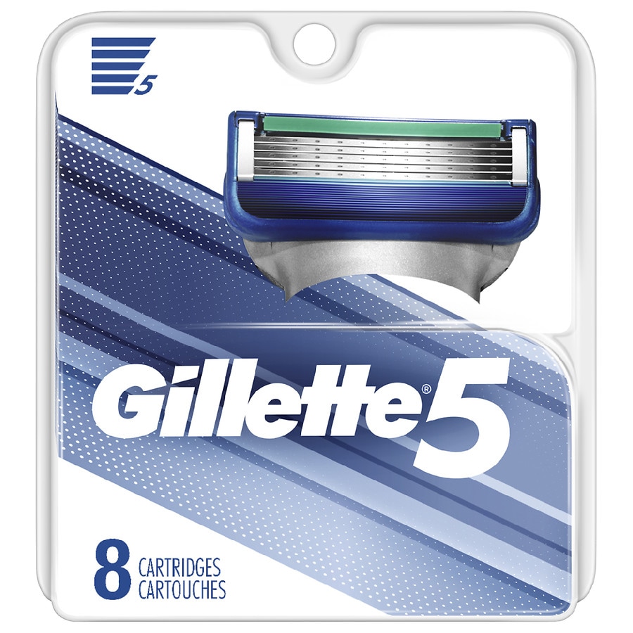  Gillette 5 Men's Razor Blade Refills 