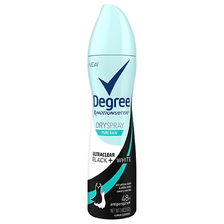 UPC 079400448545 product image for Degree Women Motion Sense Antiperspirant Deodorant Dry Spray Black + White Pure  | upcitemdb.com