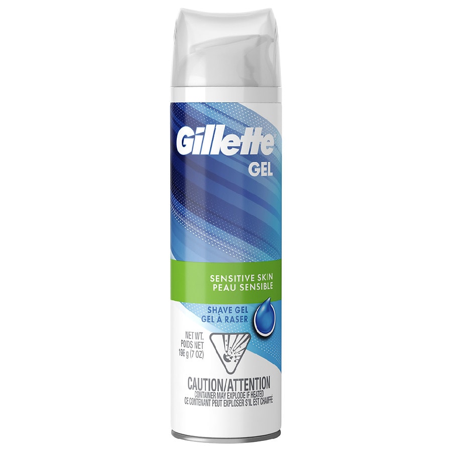 Gillette Barbershop Fresh Shave Gel, Sensitive Skin