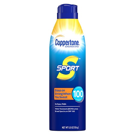 UPC 041100006738 product image for Coppertone Sport Sunscreen Continuous Spray SPF 100 - 5.5 oz | upcitemdb.com