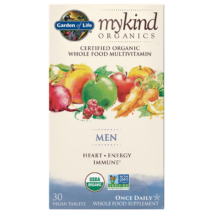  Garden of Life My Kind Organics Men Multivitamin 