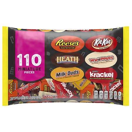 Hershey's Halloween Candy Assorted - 0.29 oz x 110 pack