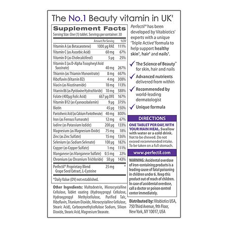 Vitabiotics Perfectil Multivitamin Mineral Supplement Tablets Walgreens Vitabiotics Perfectil Multivitamin Mineral Supplement Tablets Walgreens