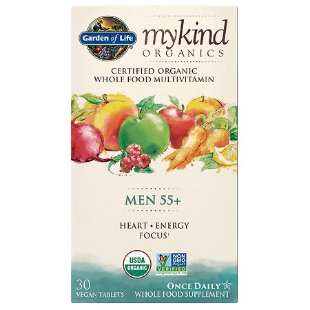 UPC 658010122535 product image for Garden of Life My Kind Organics Men 55+ Multivitamin - 30 ea | upcitemdb.com