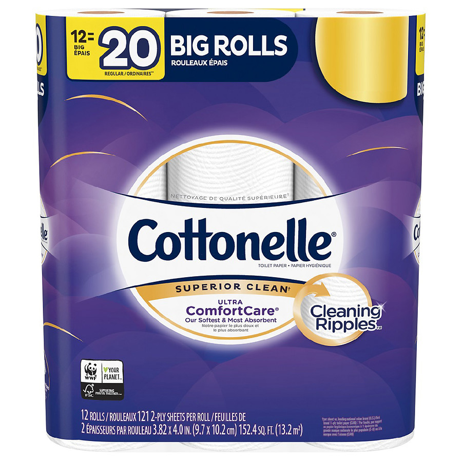 Cottonelle Ultra ComfortCare Toilet Paper | Walgreens