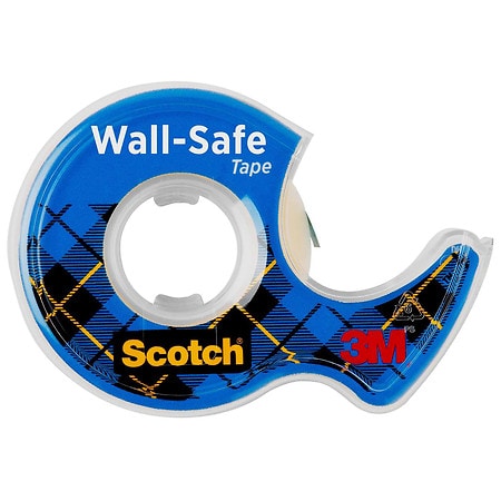 Scotch Wall Safe Tape 3 4 In X 650 Walgreens - Wall Safe Tape Double Sided