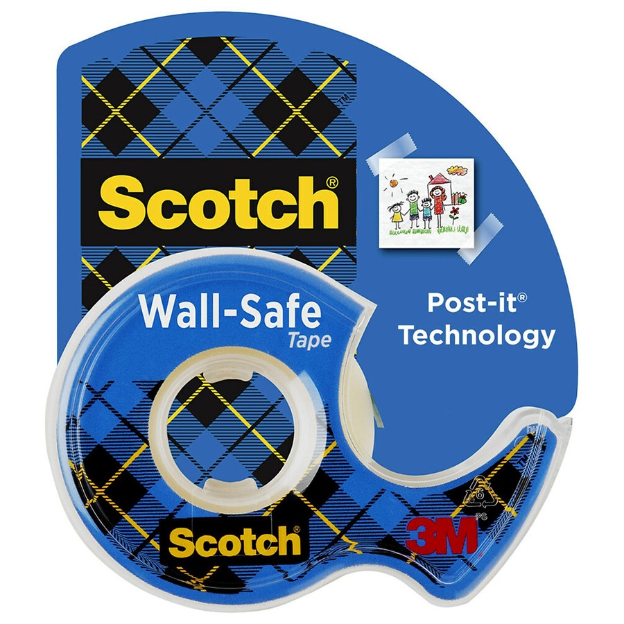 Scotch Wall Safe Tape 3 4 In X 650 In Walgreens