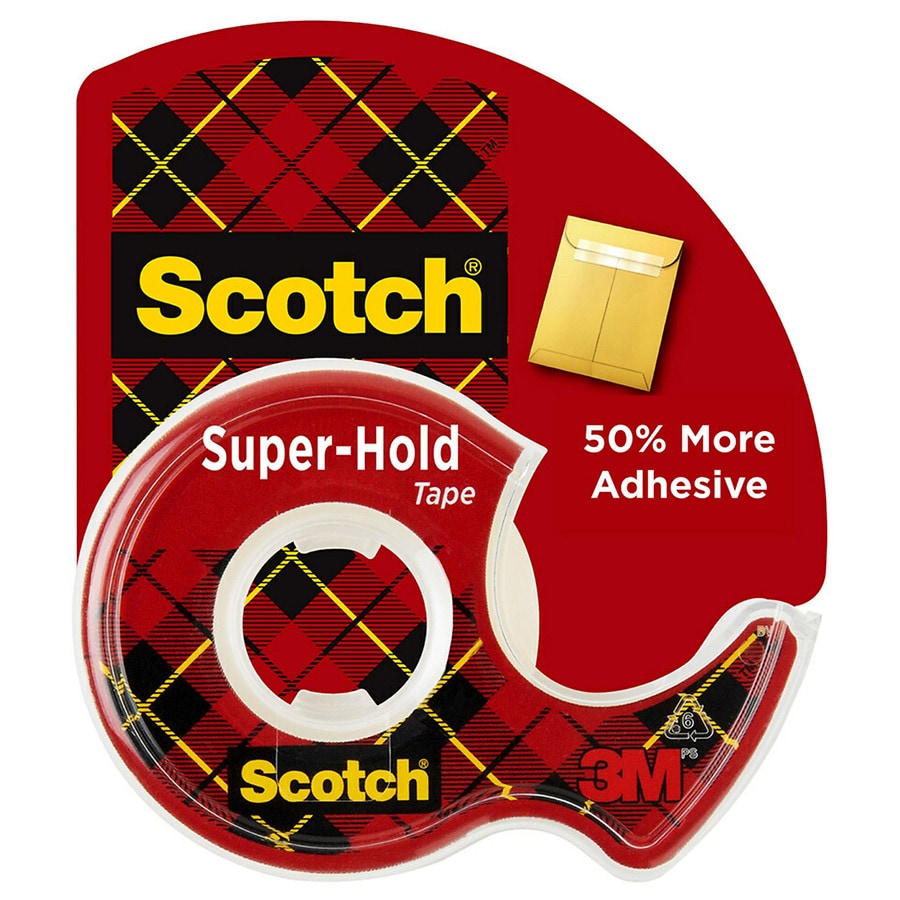 X 650 In Scotch Transparent Tape 3//4 In Pack of 12