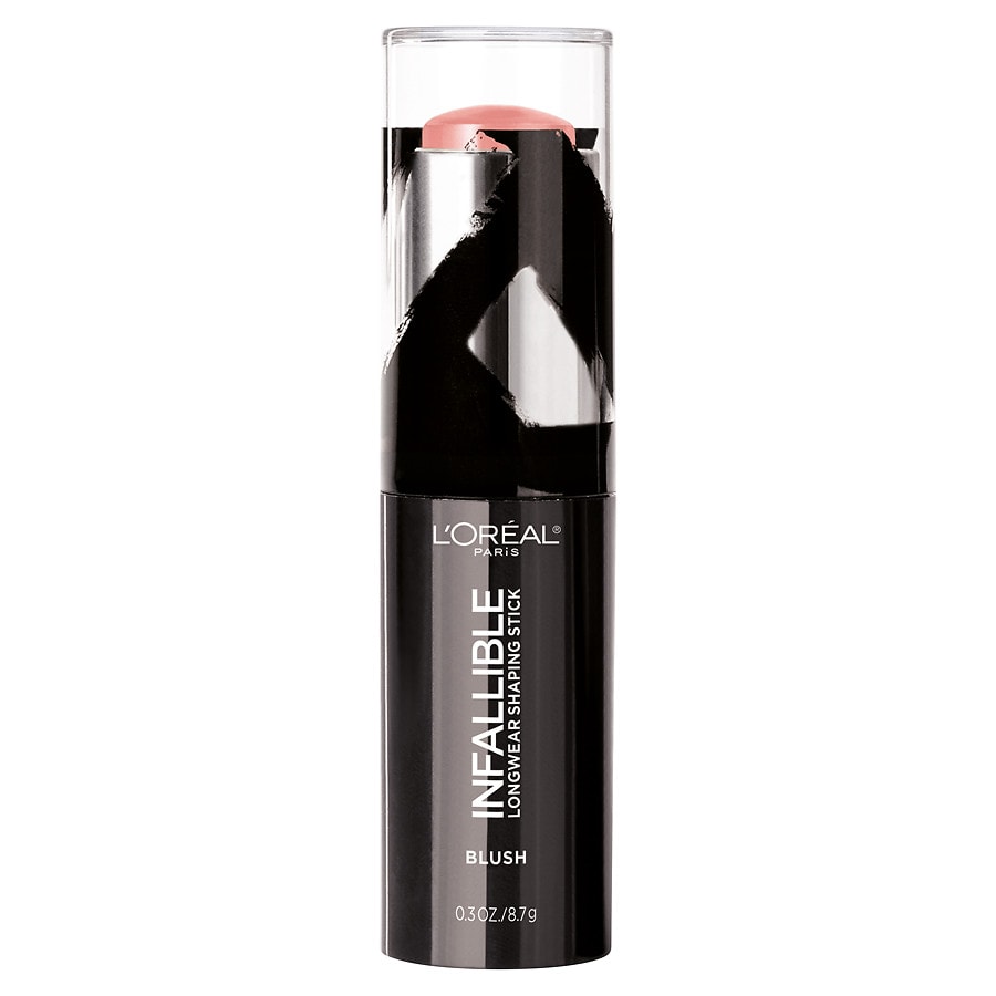  L'Oreal Paris Infallible Longwear Shaping Blush Makeup Stick, Sexy Flush 