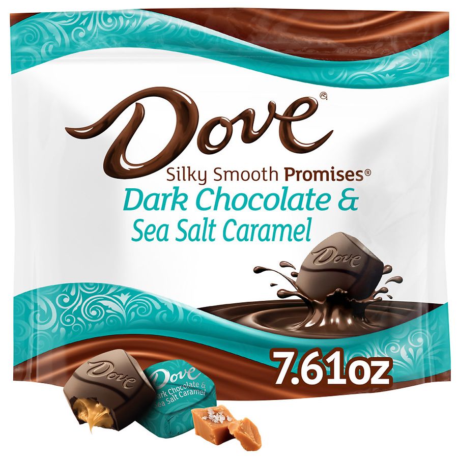 Dove Promises Sea Salt and Caramel Dark Chocolate Candy ...