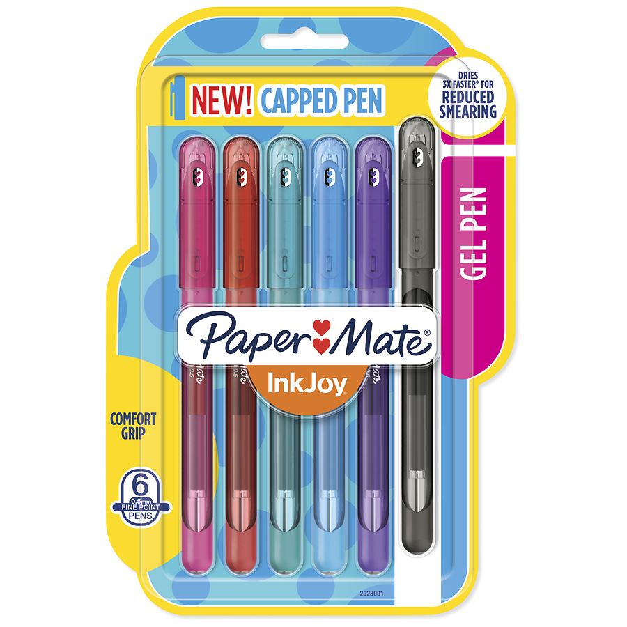 Paper Mate InkJoy Gel Pens, Fine Point Assorted Colors