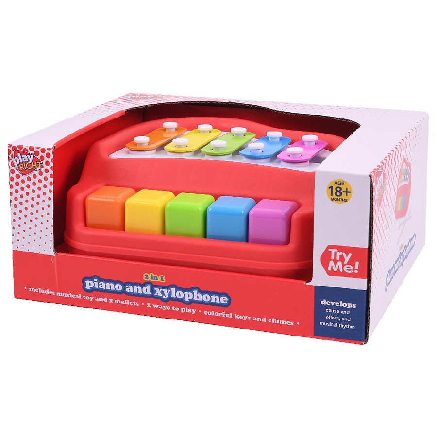 Playright 2 in 1 Piano and Xylophone