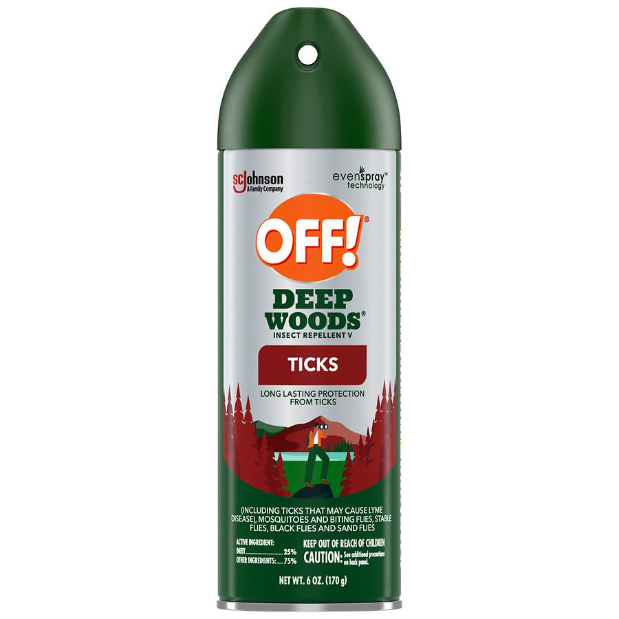 Deep Woods Off! Tick Repellent