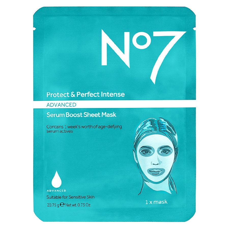  No7 Protect & Perfect Intense Advanced Serum Boost Sheet Mask 